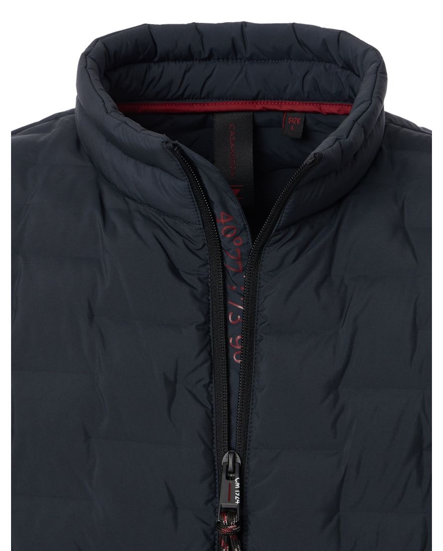 Casa Moda Tussenjas donkerblauw effen