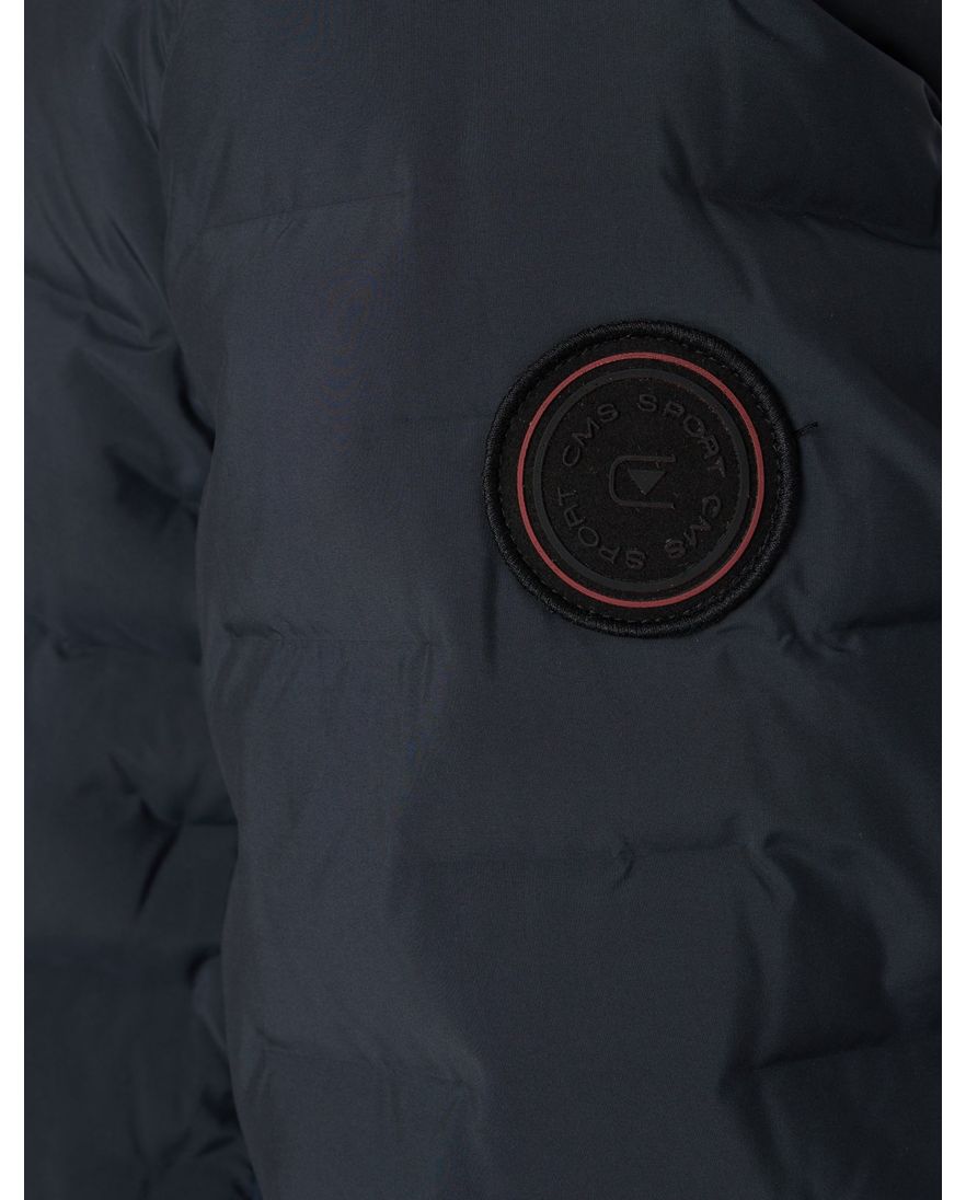 Casa Moda Tussenjas donkerblauw effen