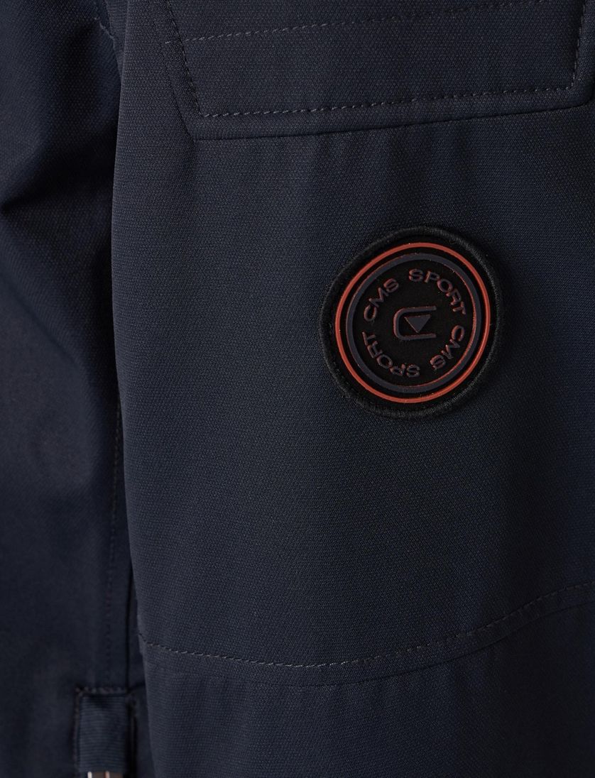 Casa Moda zomerjas effen donkerblauw