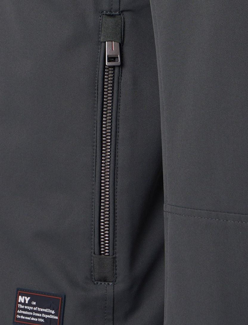 Casa Moda zomerjas groen borstzakken