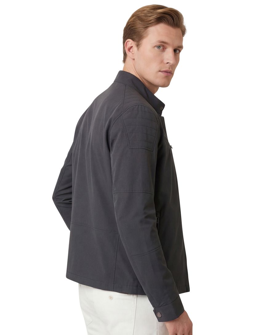 Casa Moda zomerjas groen borstzakken