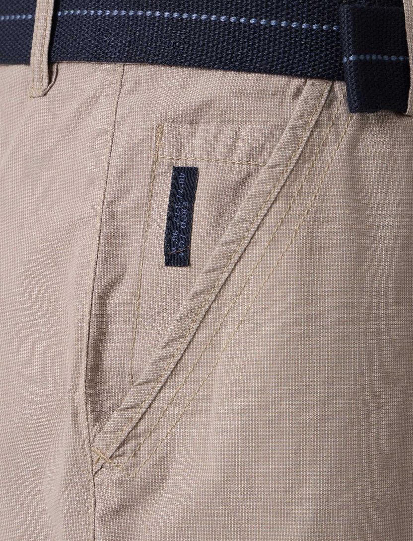 Casa Moda Bermuda beige effen cargo katoen