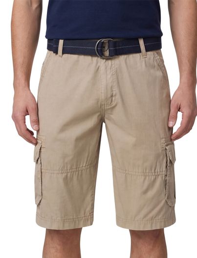 Casa Moda Casa Moda Bermuda beige katoen wijde fit