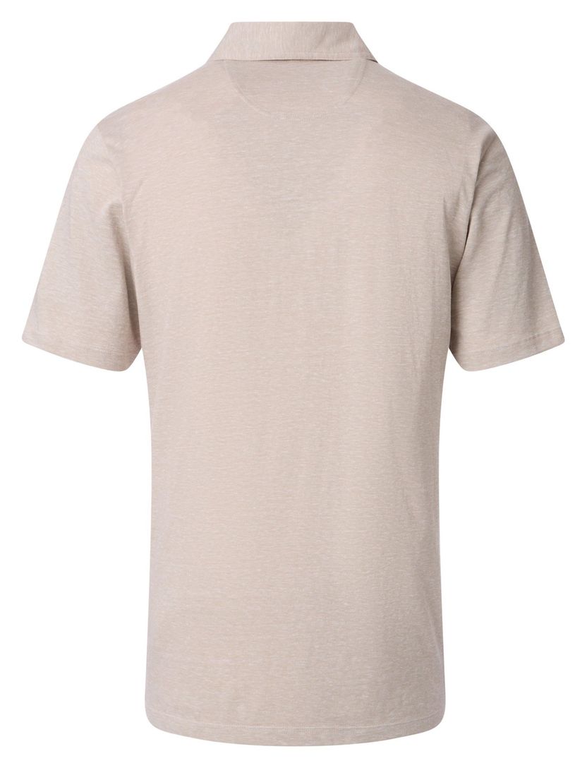 Casa Moda polo beige melange regular fit