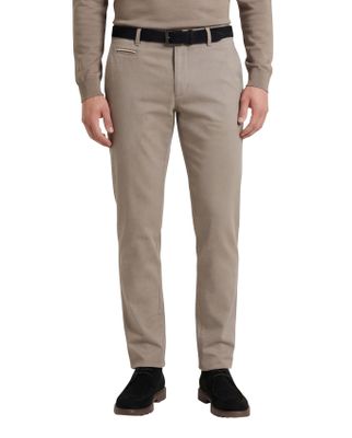 Brax Brax Pantalon bruin katoenen effen