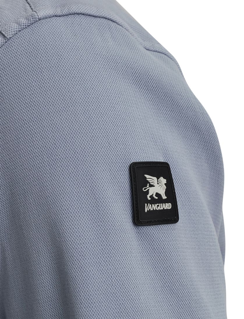 Vanguard overshirt grijs effen