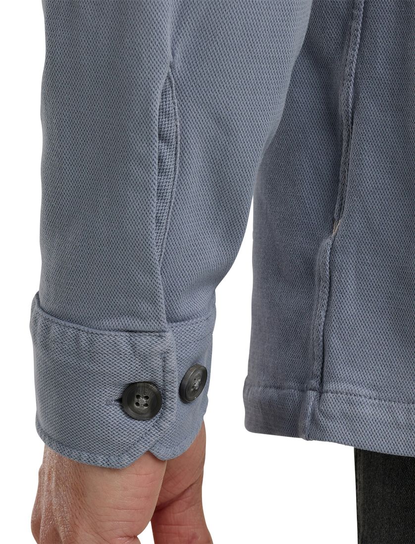 Vanguard overshirt grijs effen