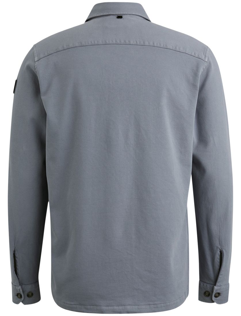 Vanguard overshirt grijs effen