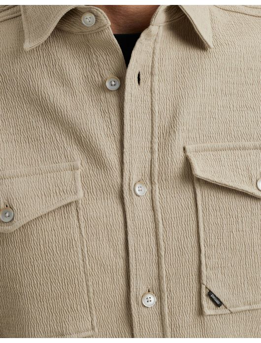 Vanguard overshirt beige Richmond regular fit