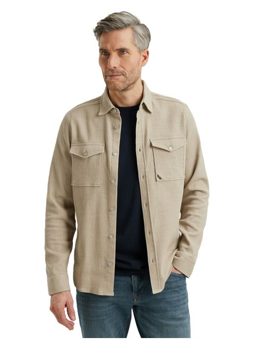 Vanguard overshirt beige Richmond regular fit