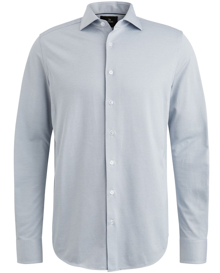 Vanguard overhemd effen lichtblauw normale fit