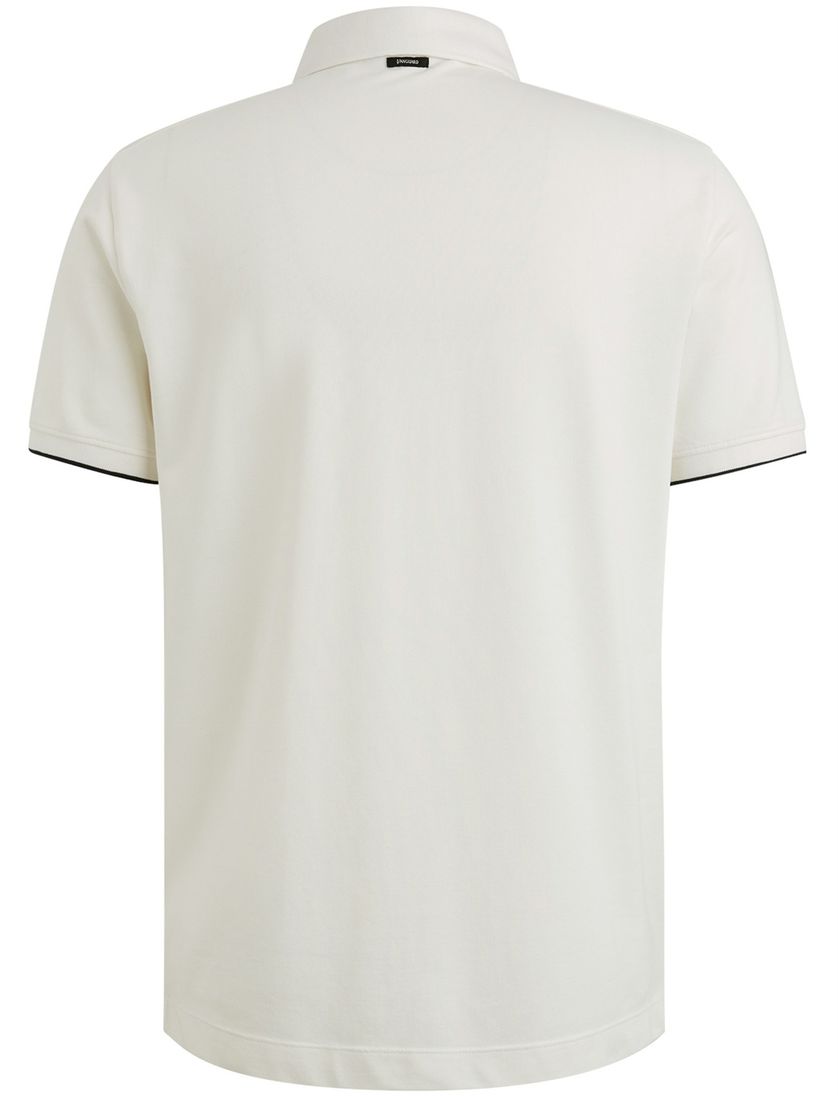 Vanguard korte mouw polo creme pique