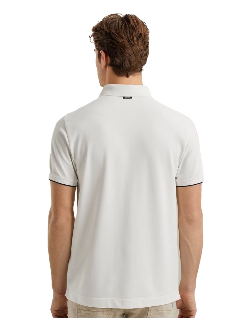 Vanguard korte mouw polo creme pique