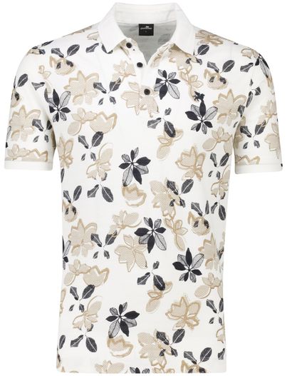 Vanguard Vanguard polo beige geprint