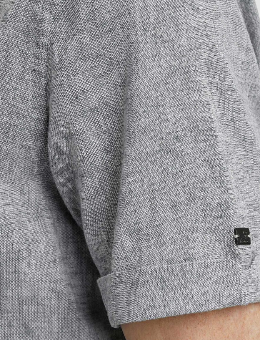 Vanguard overhemd groen borstzak gemêleerd