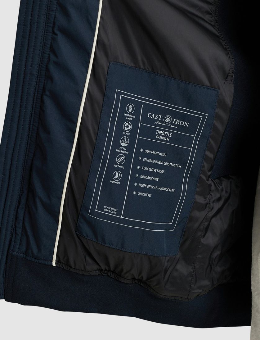 zomerjas Cast Iron donkerblauw