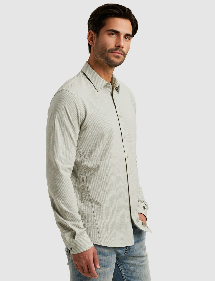 Cast Iron overhemd gestreept slim fit