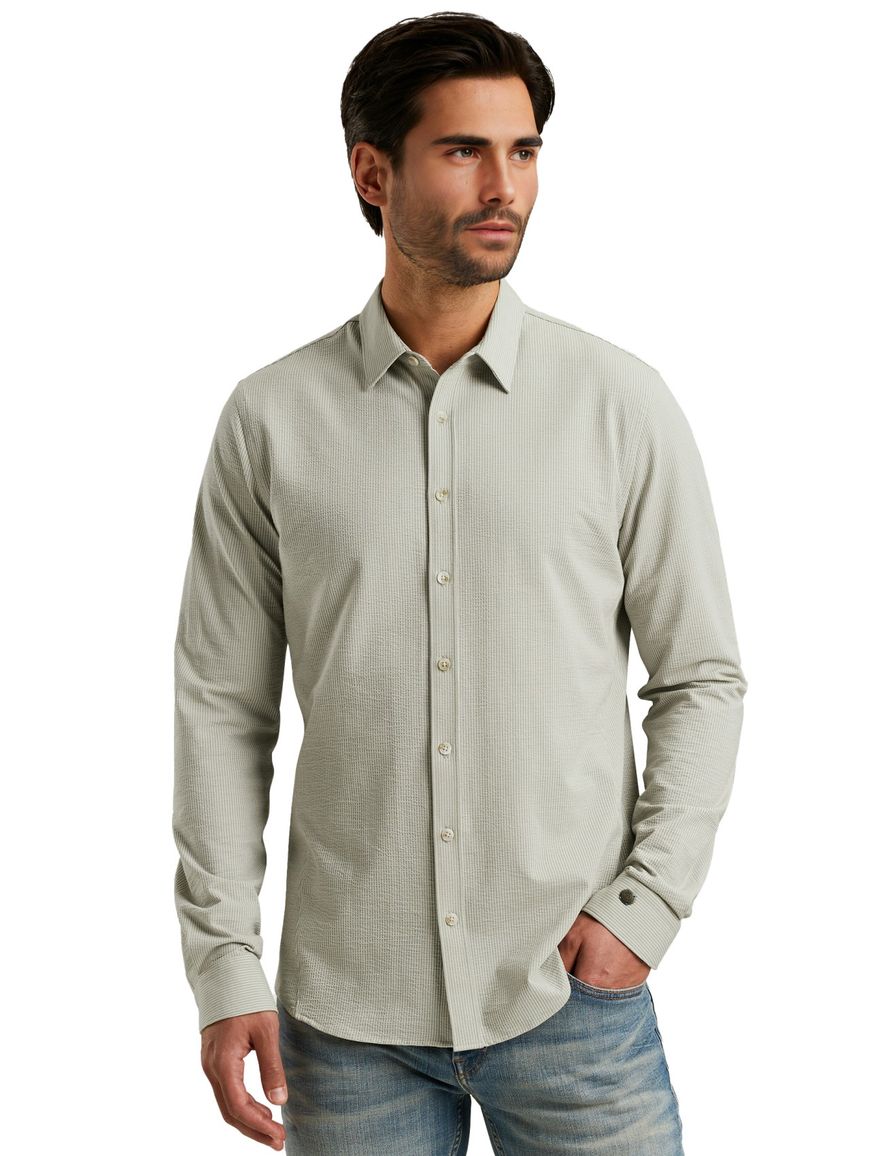 Cast Iron overhemd gestreept slim fit