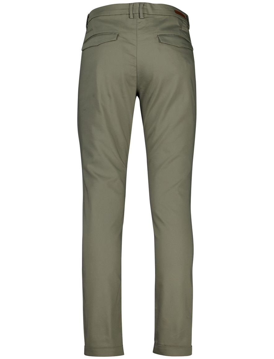 Cast Iron chino slim fit riser groen pantalon