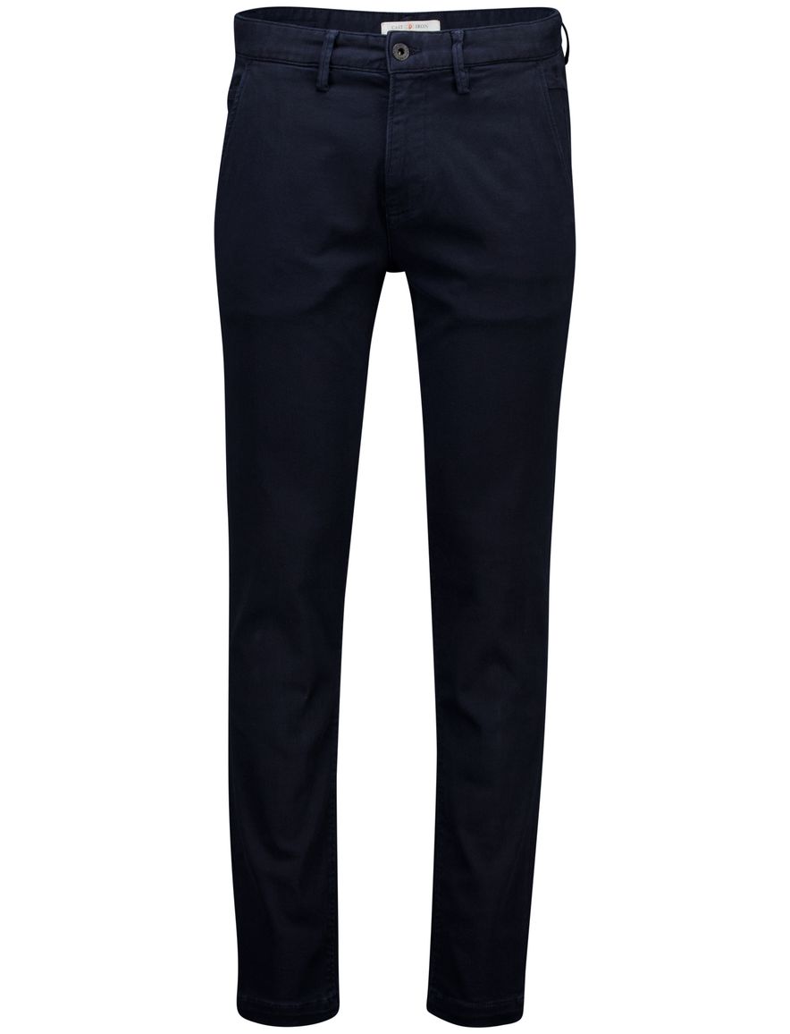 Cast Iron chino donkerblauw