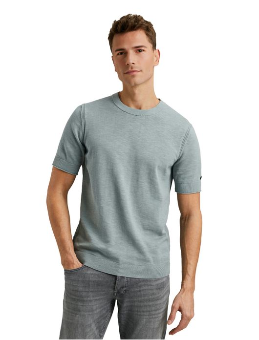 Cast Iron gebreid t-shirt