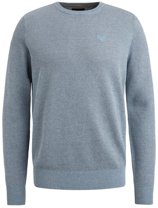 PME Legend lichtblauw trui cotton modal