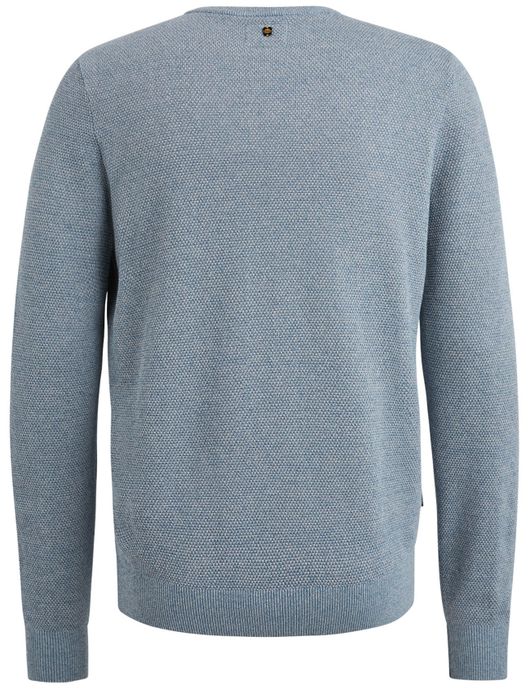 PME Legend lichtblauw trui cotton modal