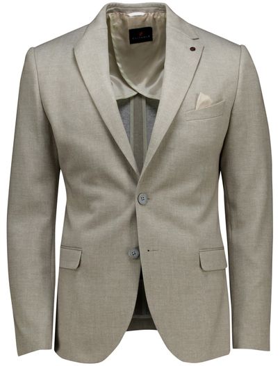 Zuitable Zuitable DiNick colbert mix en match beige slim fit