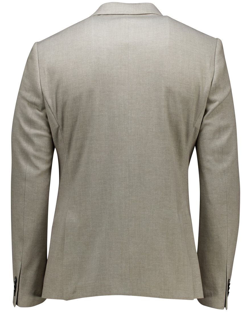 Zuitable DiNick colbert mix en match beige slim fit