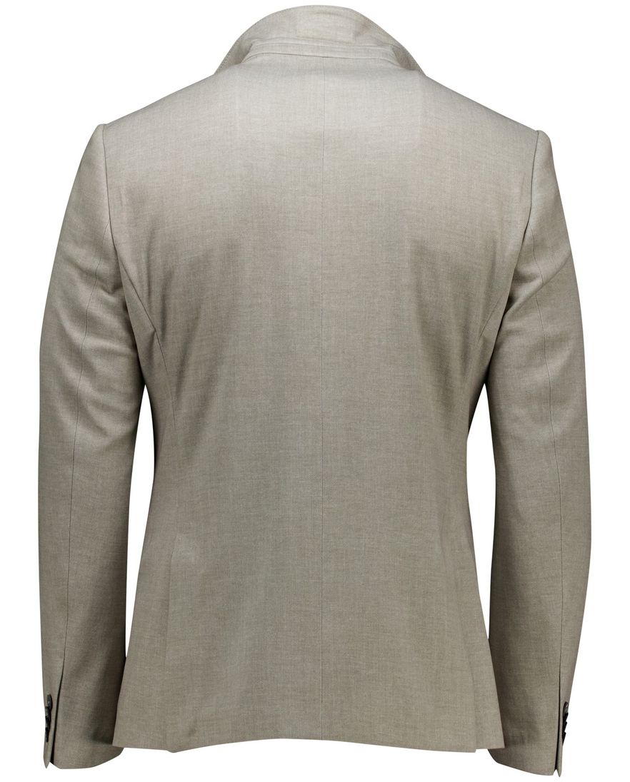 Zuitable DiNick colbert mix en match beige slim fit