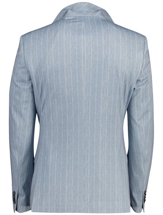 Zuitable DiNick mix en match colbert lichtblauw gestreept