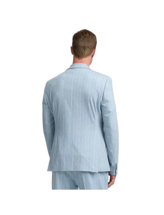 Zuitable DiNick mix en match colbert lichtblauw gestreept