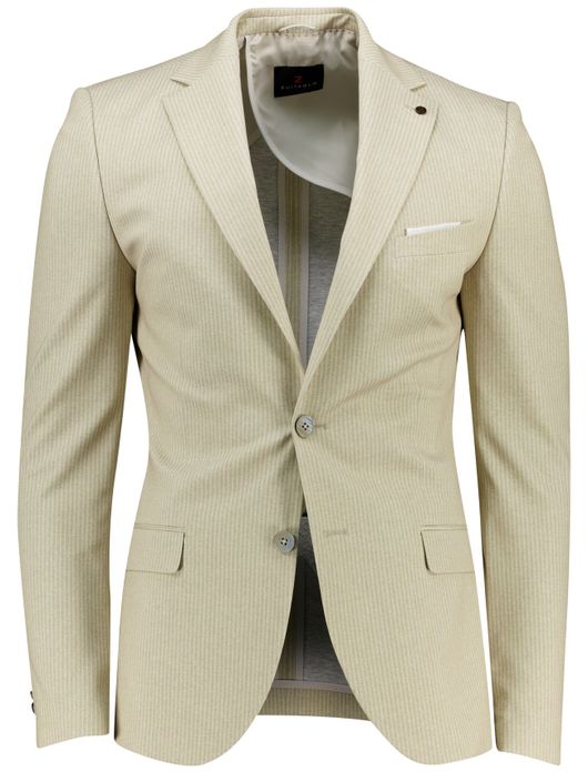 Zuitable colbert DiNick beige gestreept