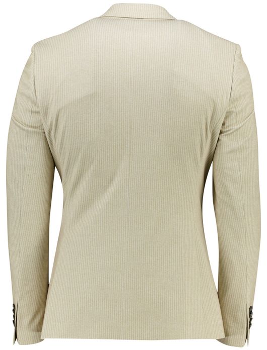 Zuitable colbert DiNick beige gestreept