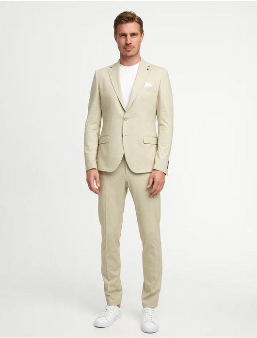 Zuitable pantalon DiSpartaflex chino beige dispartaflex