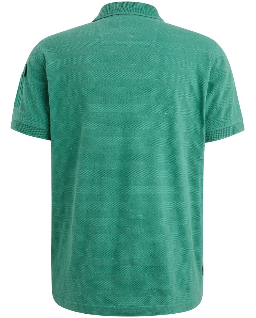 PME Legend polo turquoise jacquard pique