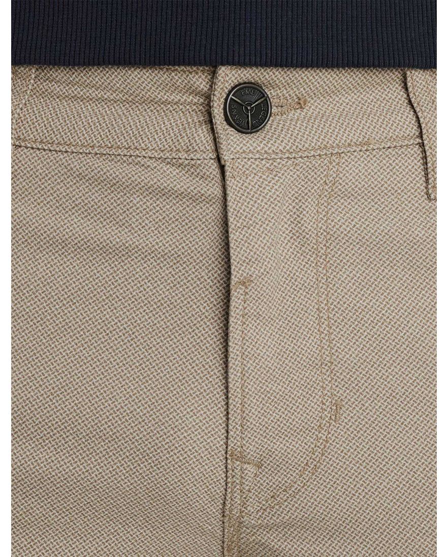 PME Legend 5-pocket beige Nightflight effen katoen