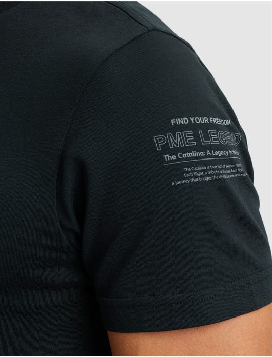 PME Legend donkerblauw effen Play Heavy Jersey