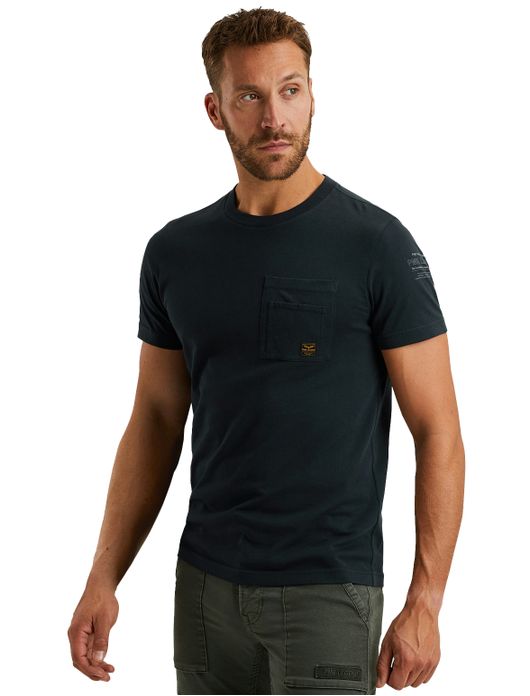 PME Legend donkerblauw effen Play Heavy Jersey