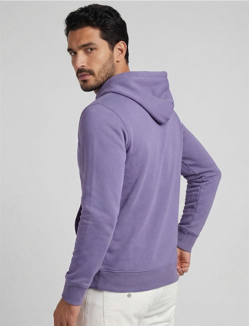 Jack & Jones hoodie paars geprint