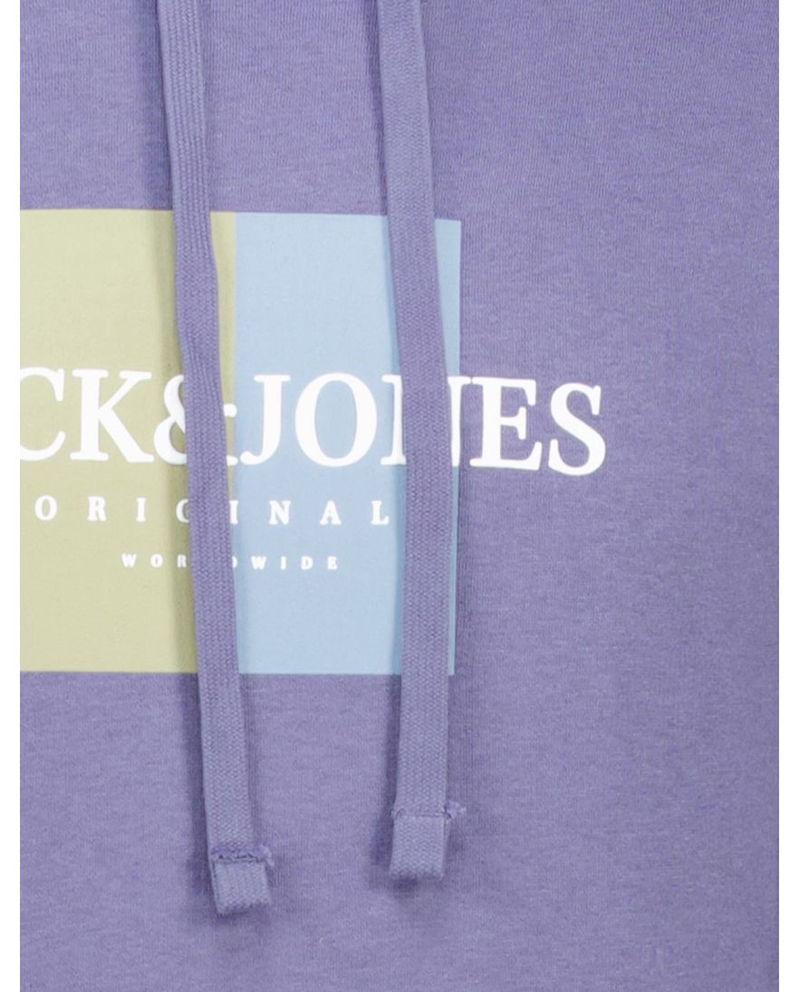Jack & Jones hoodie paars met capuchon