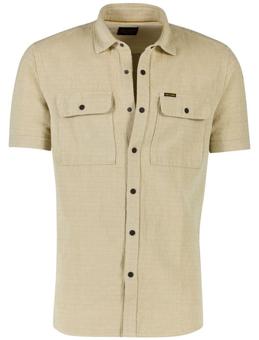 PPM Legend overshirt beige katoen