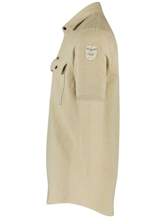 PPM Legend overshirt beige katoen