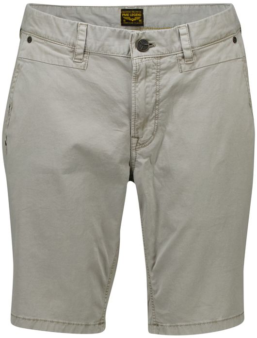PME Legend bermuda grijs katoen effen