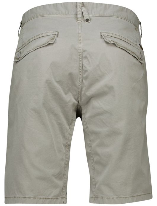 PME Legend bermuda grijs katoen effen