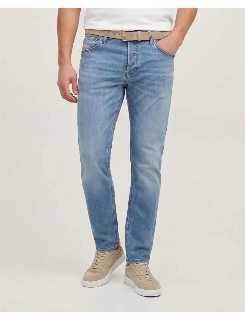 Pantalon 5-pocket Jack & Jones Plus Size blauw spijker