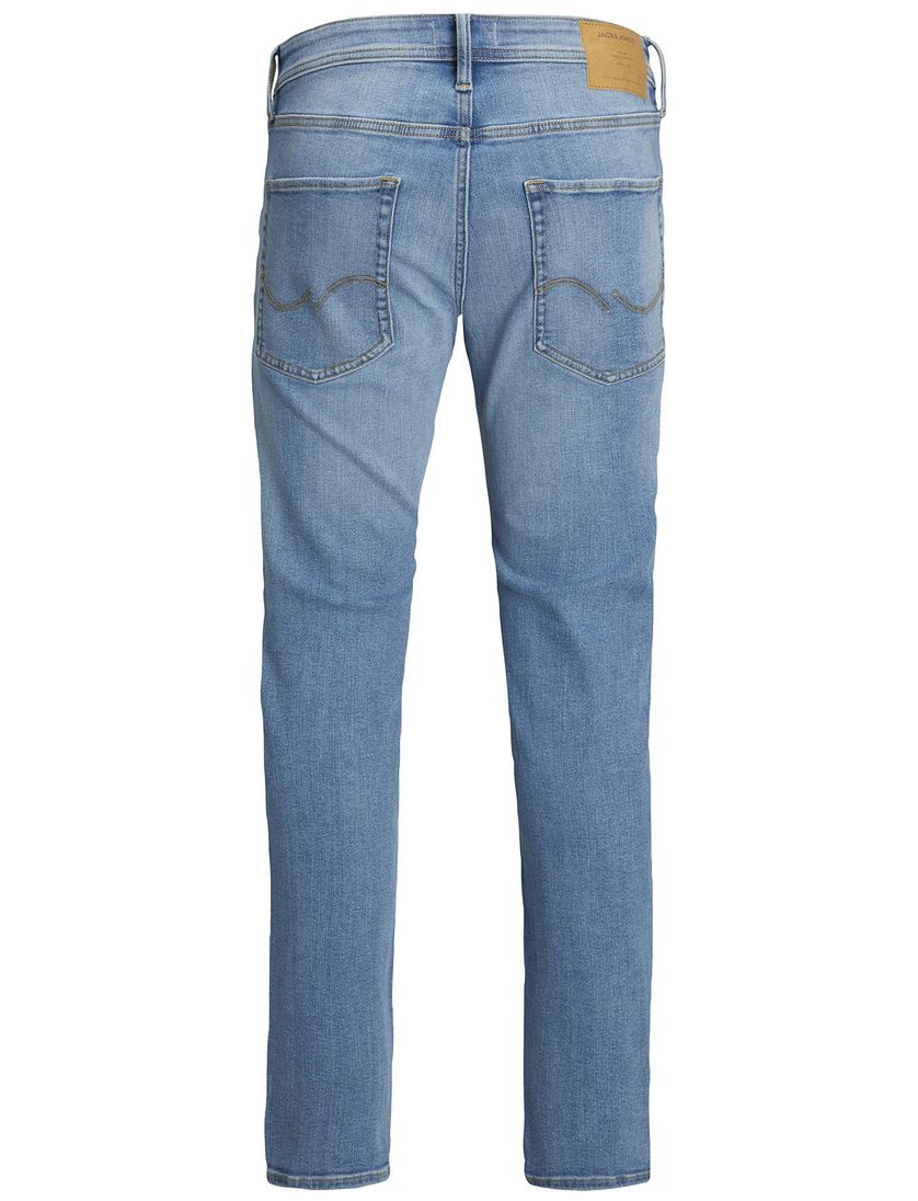 Pantalon 5-pocket Jack & Jones Plus Size blauw spijker