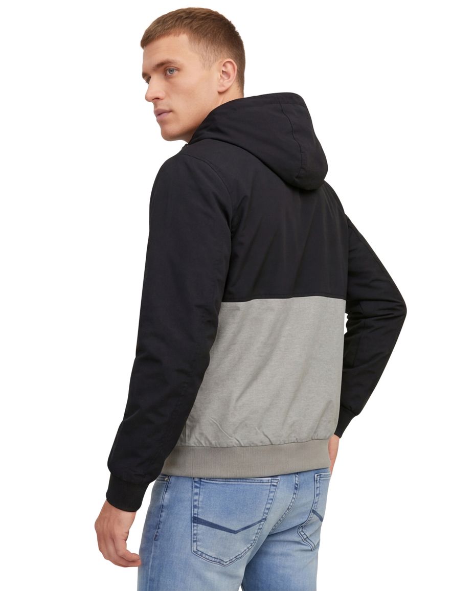 Jack & Jones Plus Size zomerjas navy grijs