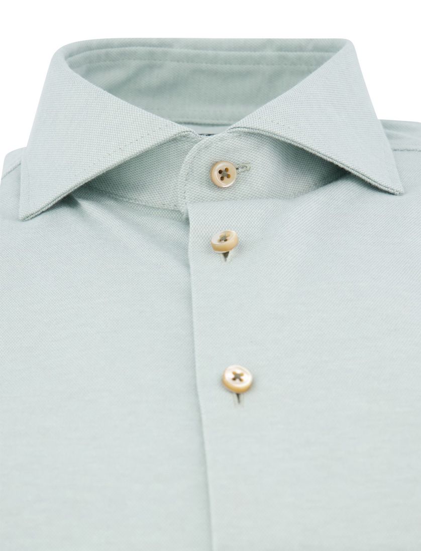 Desoto overhemd mint pique business