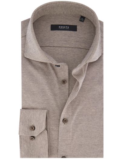 Desoto Desoto luxury line beige slanke fit